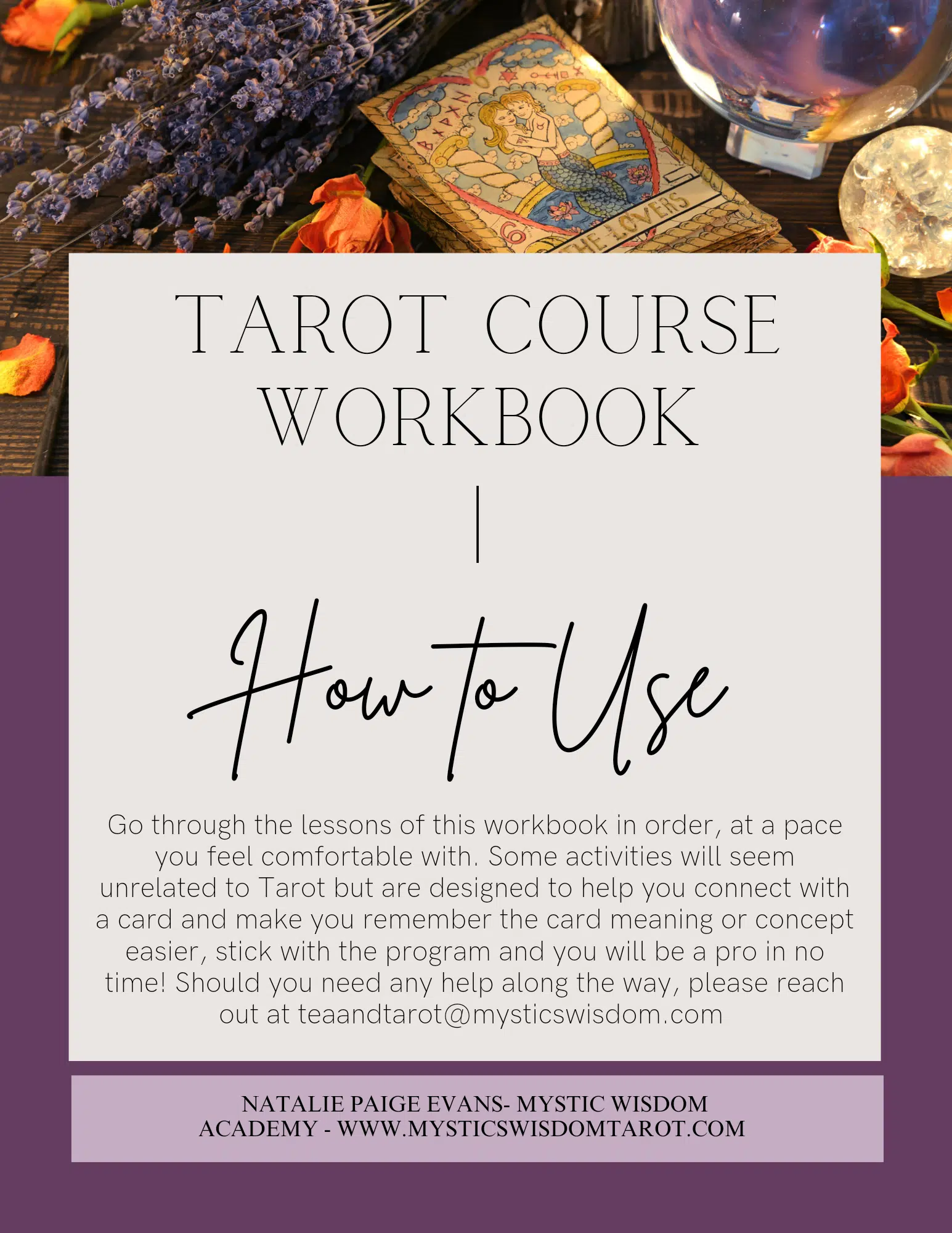 tarot course workbook